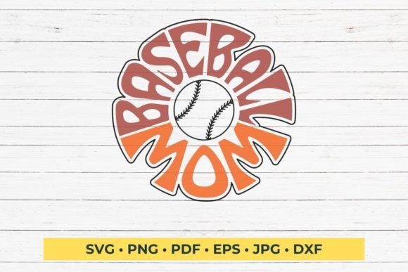 Baseball Mom SVG Cut File Typography Graphics and Crafts Review