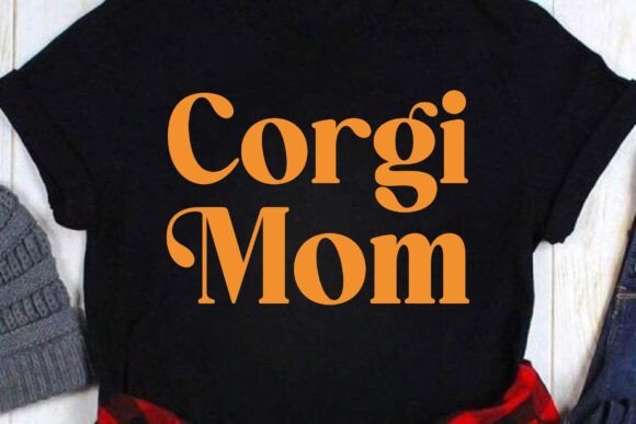 Corgi Mom SVG PNG Design: A Versatile Graphic Asset for Creative Publishers