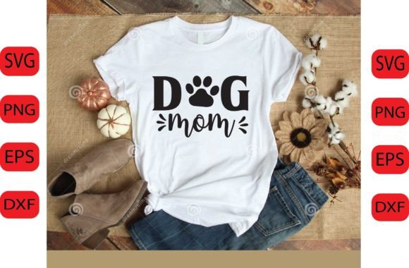 Dog Mom SVG Designa: A Versatile Graphics Asset for Local Business Branding