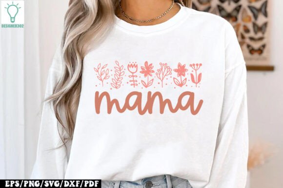Flower Mama SVG: A Versatile Graphic Design Asset for Crafts and Creative Projects