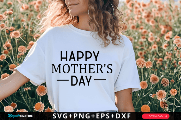 Happy Mother’s Day SVG Design: A Versatile Craft Graphic for Creative Projects