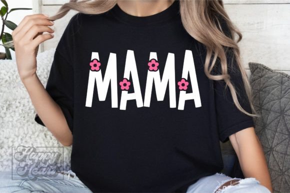 Mama Flower Floral Birthday Mom SVG PNG Graphics and Crafts Review