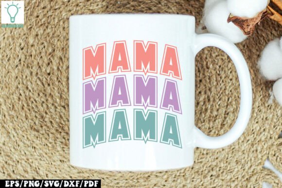 Mama, Mom SVG: A Versatile Design Asset for Crafts and Graphics