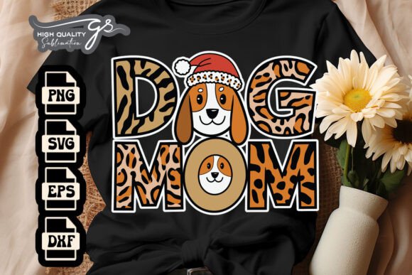 Merry Xmas Beagle Dog Mom SVG: A Graphics Gem for Creative Crafts