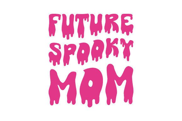 Retro Spooky Mom SVG PNG Sublimation for Crafts and Website Graphics