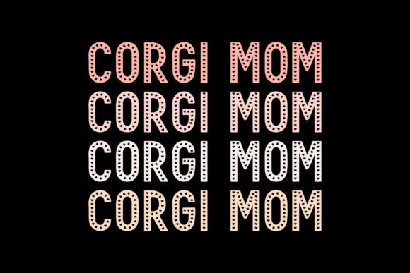 Retro Vintage Corgi Mom SVG PNG Design: A Nostalgic Graphic for Crafts and Merch