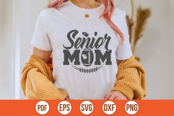 Senior Mom Svg Wonderful Design – A Versatile Graphic for Crafts and Branding