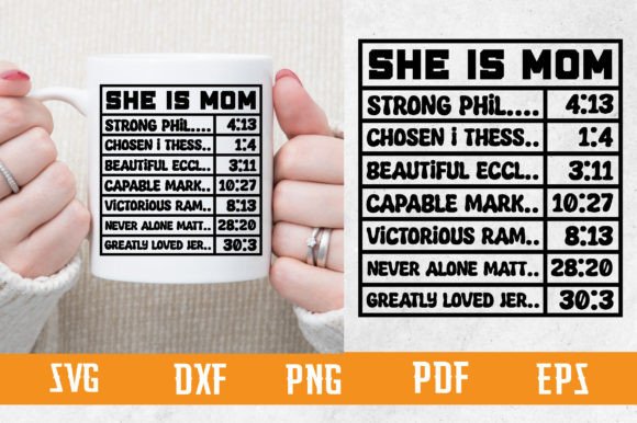 She Is Mom SVG Design: A Modern Graphic Asset for Content Creators